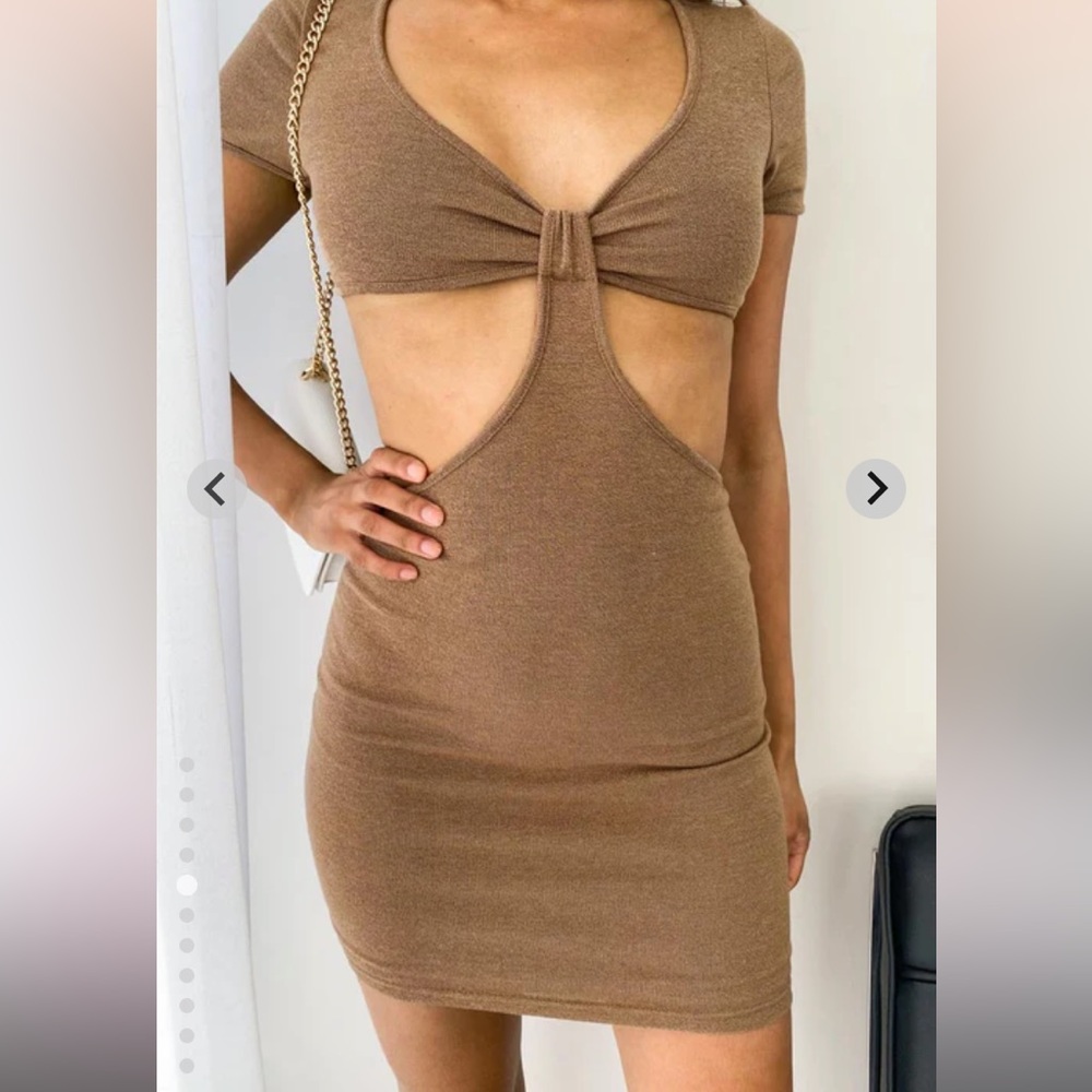 Cut Out Mini Dress